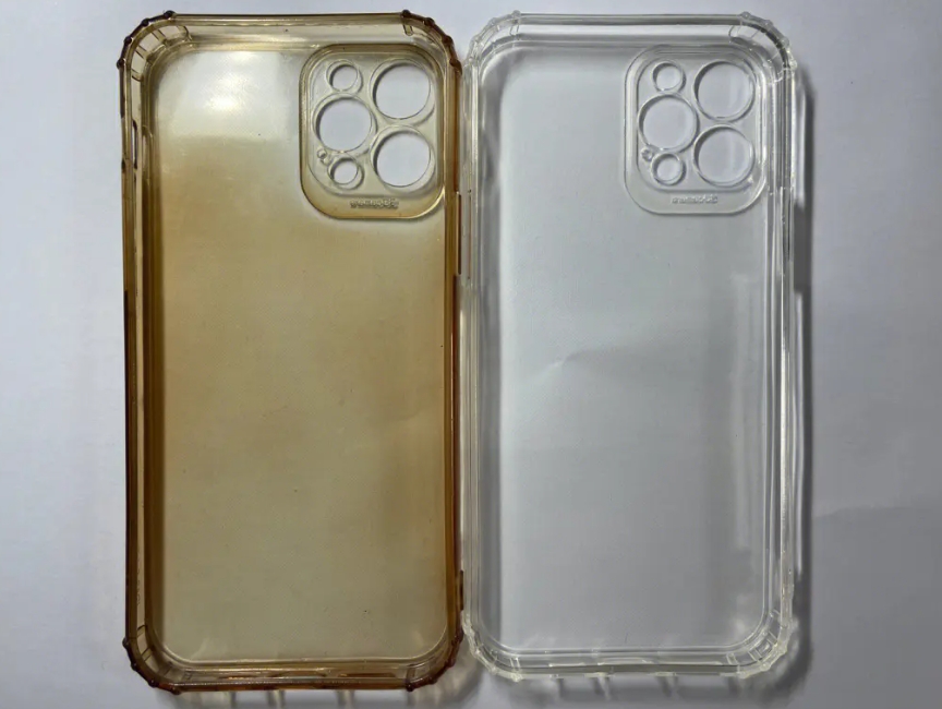 牛膜王貼膜：透明手機殼為什么會發黃?
